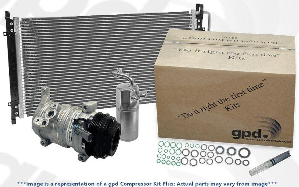 Global Parts A/C Compressor and Component Kit for Mercedes-Benz 9742713A