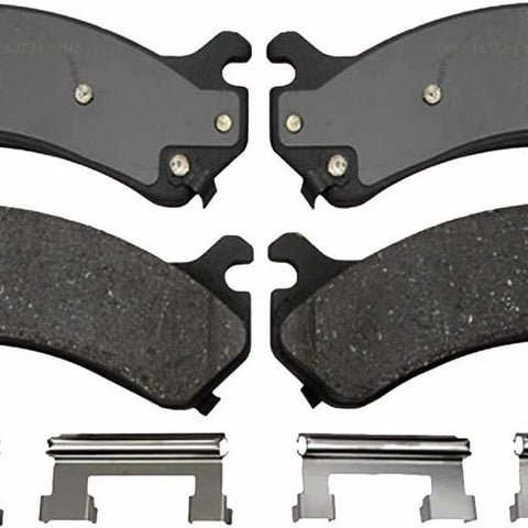 Gold 17D909CH Ceramic Rear Disc Brake Pad Set
