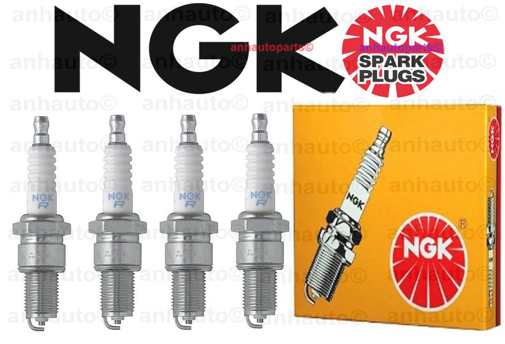 Set of 4 New NGK Copper Spark Plugs BPR5ES-11 (Stk #7634)
