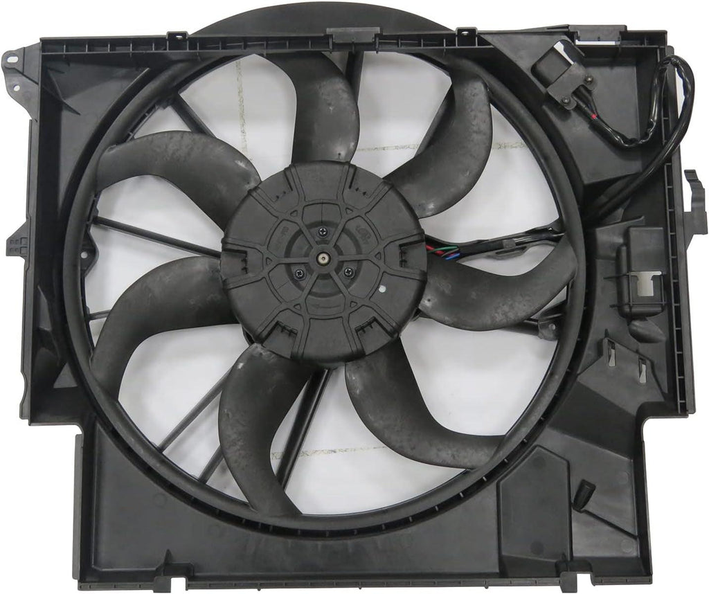 623430 Compatible with BMW Replacement Cooling Fan Assembly , Black