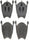 SGD1055C Service Grade Ceramic Disc Brake Pad Set