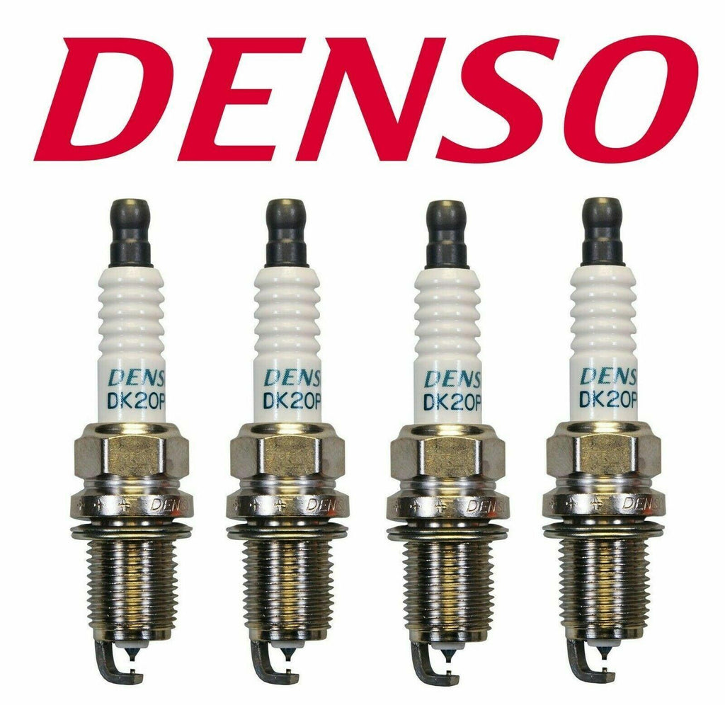Set of 4 DK20PR-D13 Spark Plugs Denso Iridium 3476 for Honda CR-Z Electric/Gas