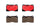Brembo Front Disc Brake Pad Set for Corvette, Touareg, Camaro (P85110N)