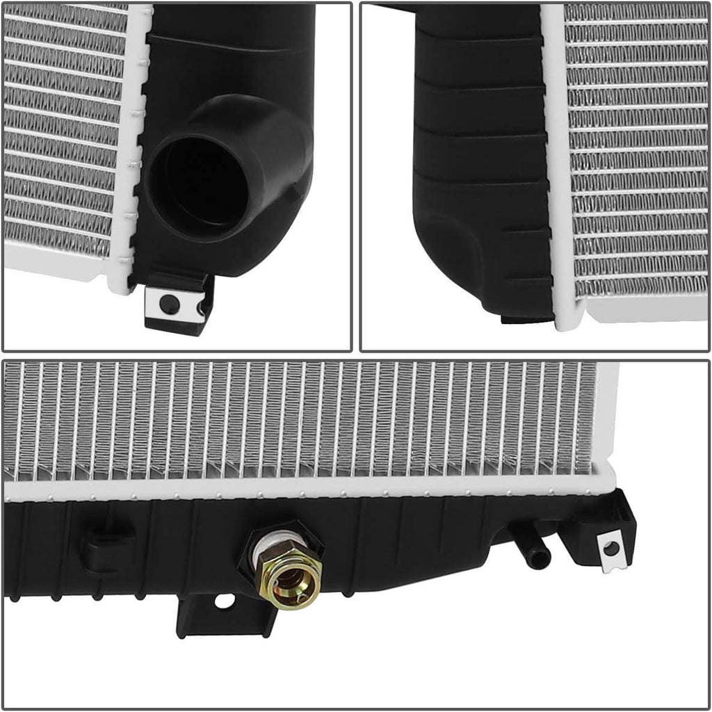 OEM-RA-13244 DPI 13244 Factory Style Aluminum Cooling Radiator Compatible with 11-16 Silverado/Sierra 2500 3500 AT