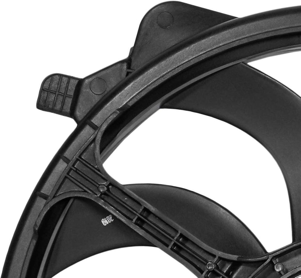 OEM-RF-0002 Factory Style Radiator Cooling Fan Assembly Cooling Efficiency Improved Direct Replacement [Compatible with 03-08 Mini Cooper from 03/03+]