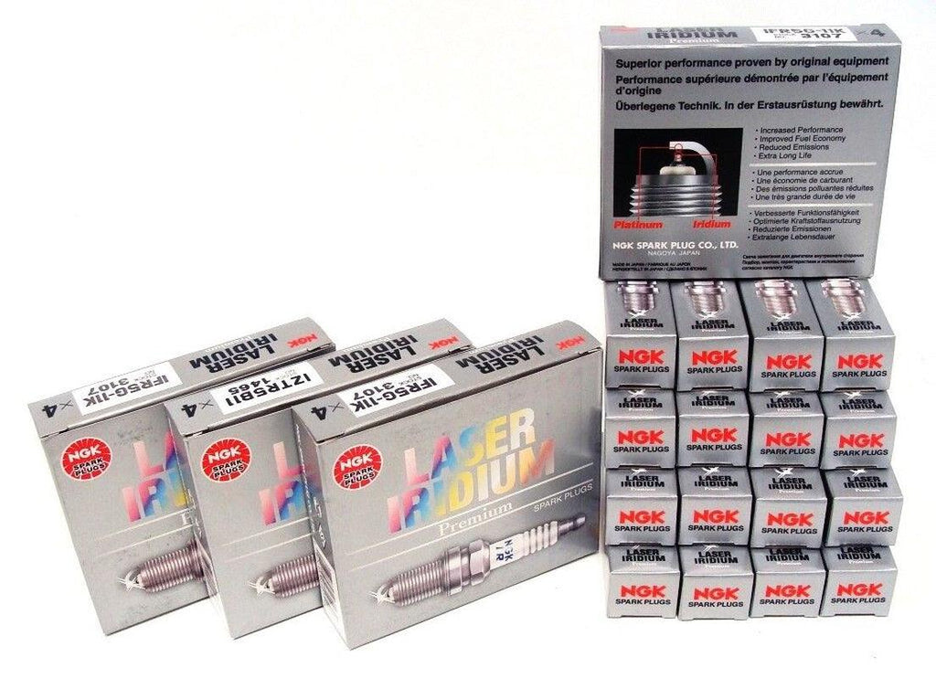 NGK LASER IRIDIUM Iridium Spark Plugs Set of 16 FITS Chrysler Jeep Dodge Fiat