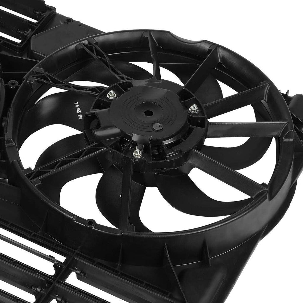 OEM-RF-0113 Factory Style Radiator Cooling Fan Assembly Cooling Efficiency Improved Direct Replacement [Compatible with 2013-2019 Escape / 2015-2018 MKC]