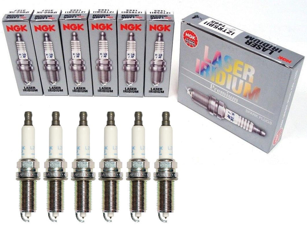 NGK 95712 LZFR6AP11GS Laser Platinum Spark Plug Set of 6 (FITS BMW 328I 528 X5)