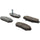 Centric Front Disc Brake Pad for Integra, Civic (105.06170)