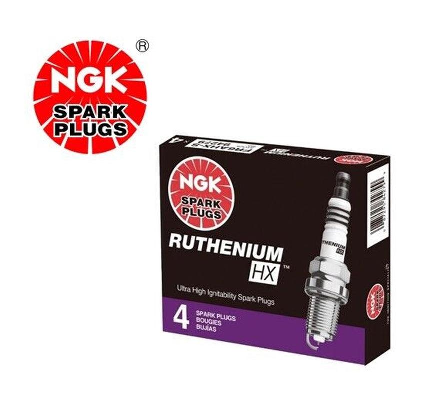 NGK RUTHENIUM HX Spark Plugs LKR6AHX 91356 Set of 6