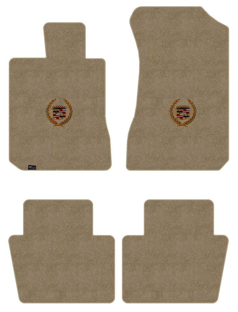 Lloyd Ultimat Front & Rear Mats for '71-73 Cadillac Calais W/Gold Cadillac Crest
