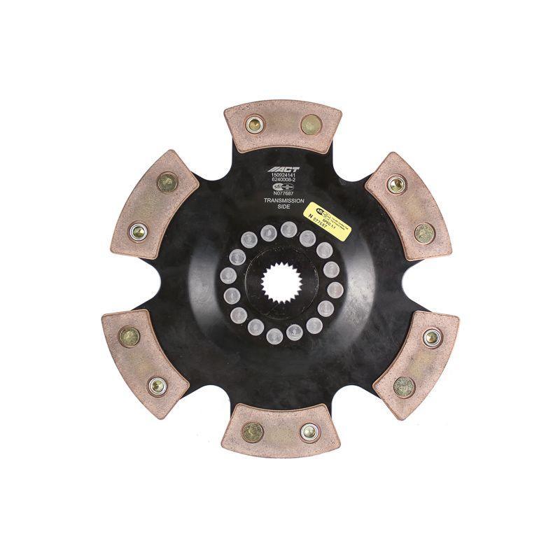 6240008-2 ACT 6 Pad Rigid Race Disc - greatparts