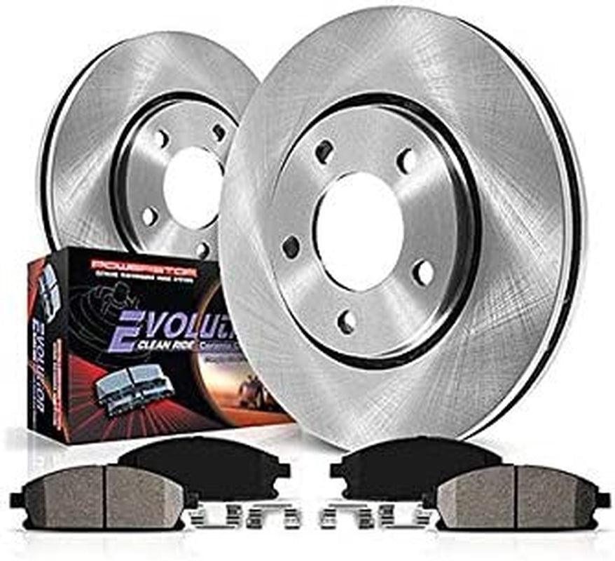 KOE5516 Autospecialty Front and Rear Replacement Brake Kit-Oe Brake Rotors & Ceramic Brake Pads