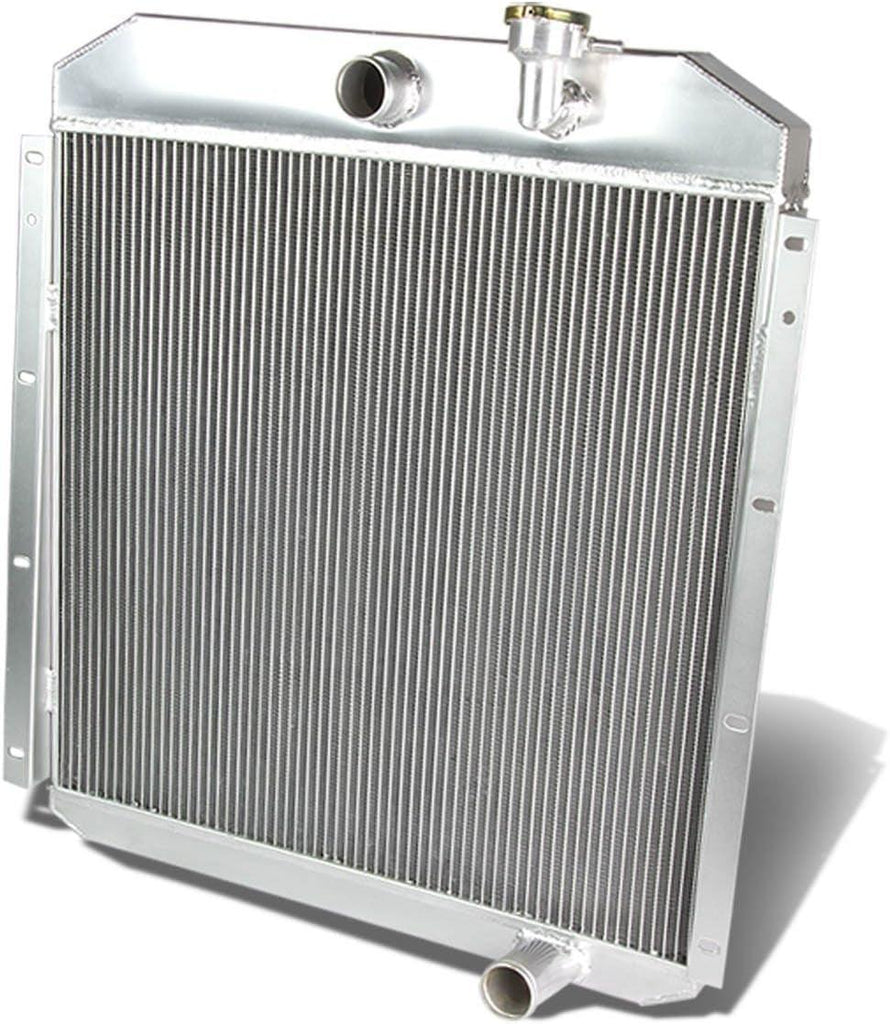 RA-GMCT55-3 3-Row Full Aluminum Radiator 26.25 X 28 X 2.5 [Compatible with 55-59 GMC Truck 248-370 I6/V8 MT]
