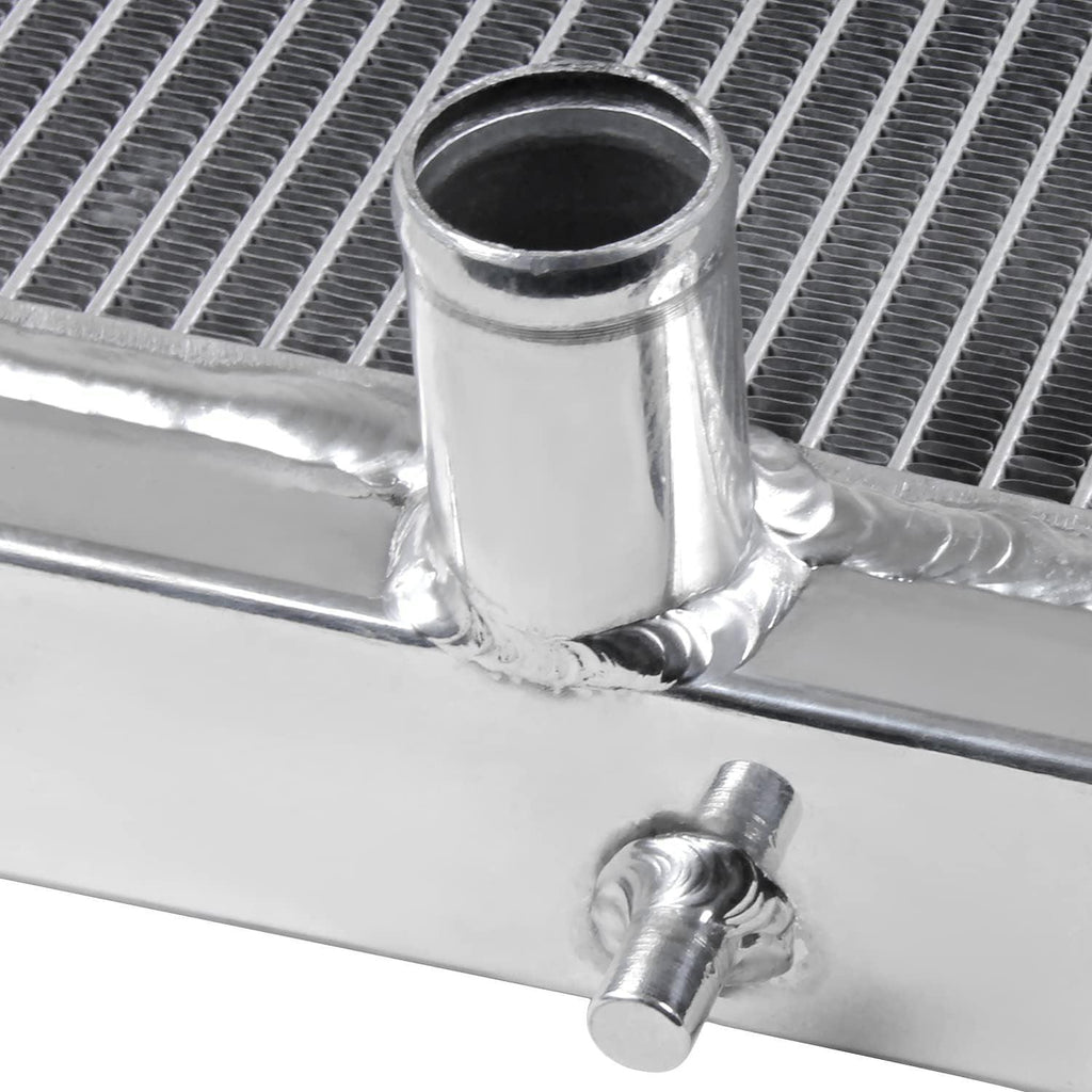 Auto A/T Racing Aluminum Radiator Compatible with Honda Civic Del Sol 1992-2000