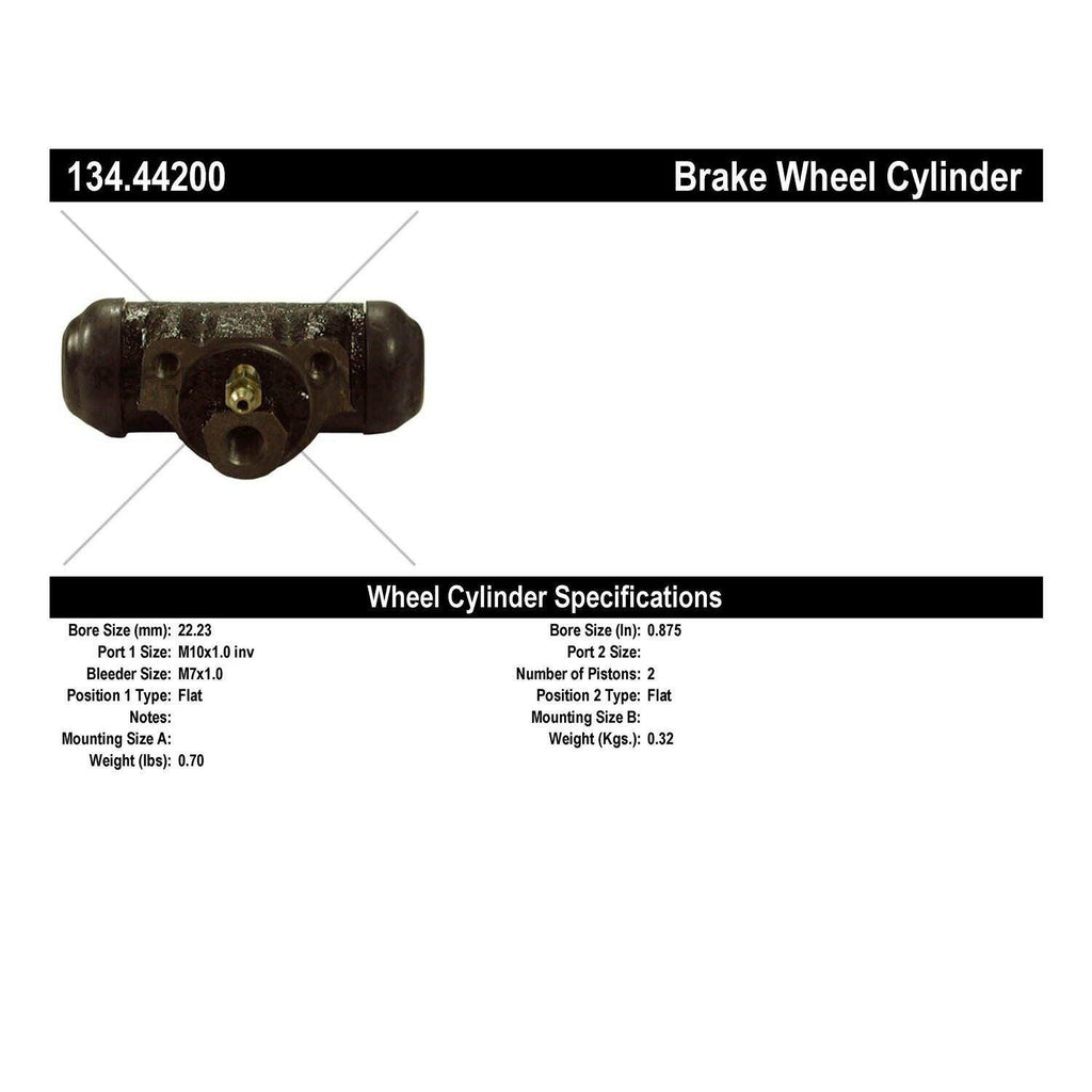 Centric Drum Brake Wheel Cylinder for Toyota 134.44200