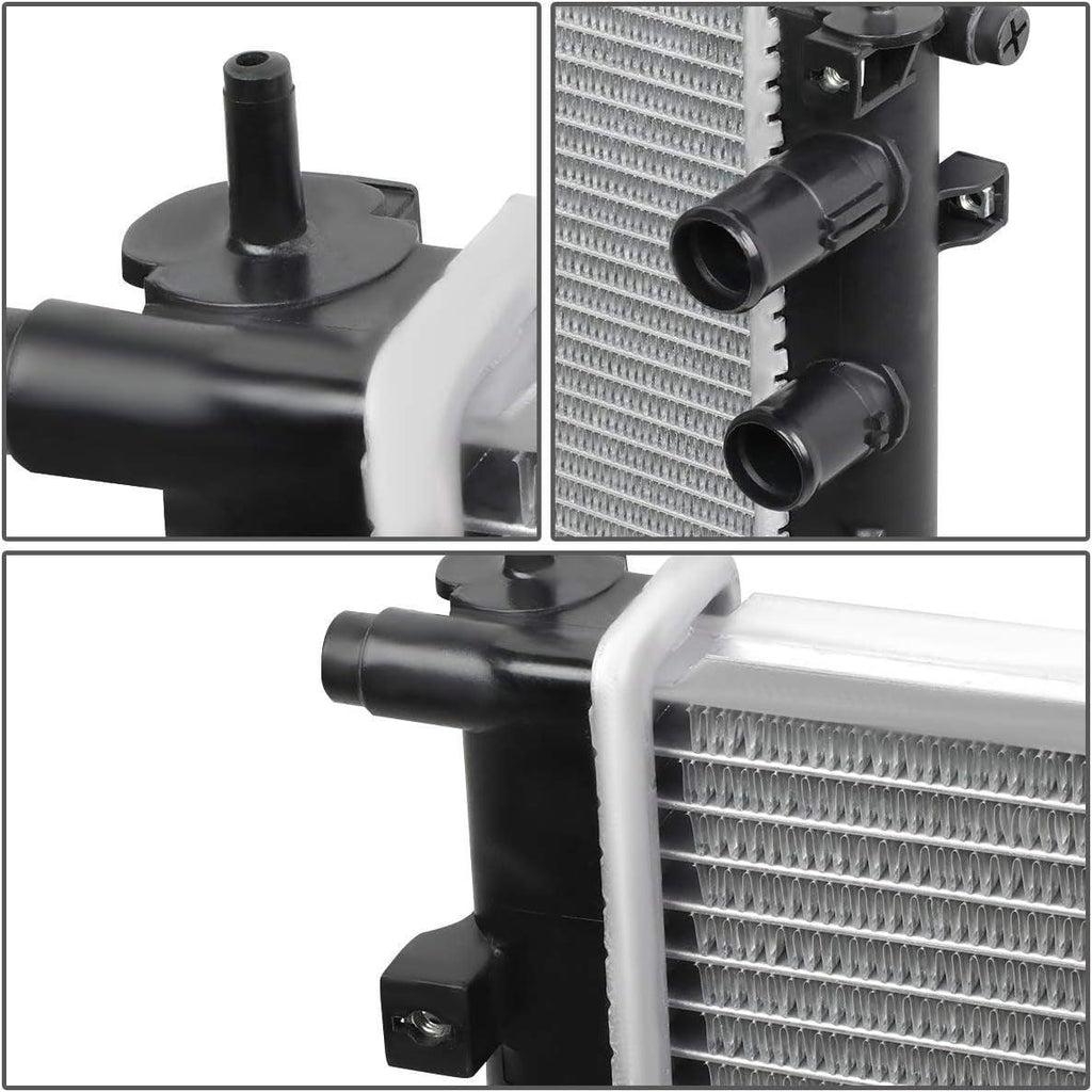 OEM-RA-2846 Factory Style Aluminum Core Cooling Radiator Compatible with 08-14 Tribeca / 06-07 B9 Tribeca AT/MT, 26-9/16" W X 18-13/16" H X 1" D, 1-1/8" Inlet / 1-1/8" Outlet
