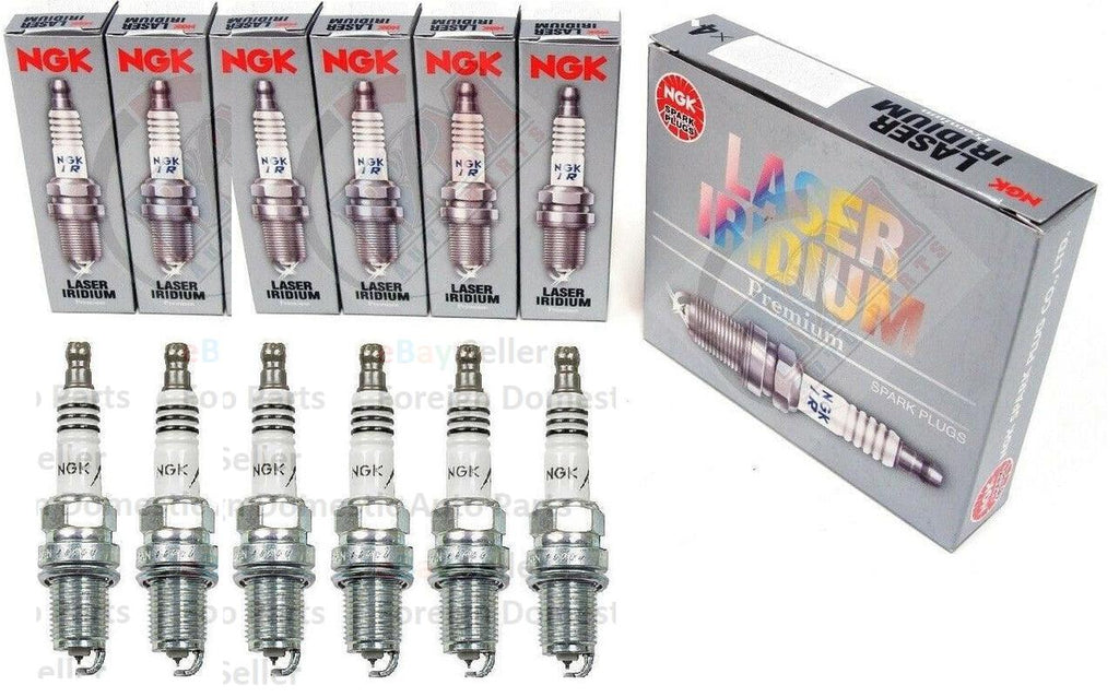 Set of 6 Honda Acura NGK 3657 Laser Iridium Spark Plugs IZFR5K11