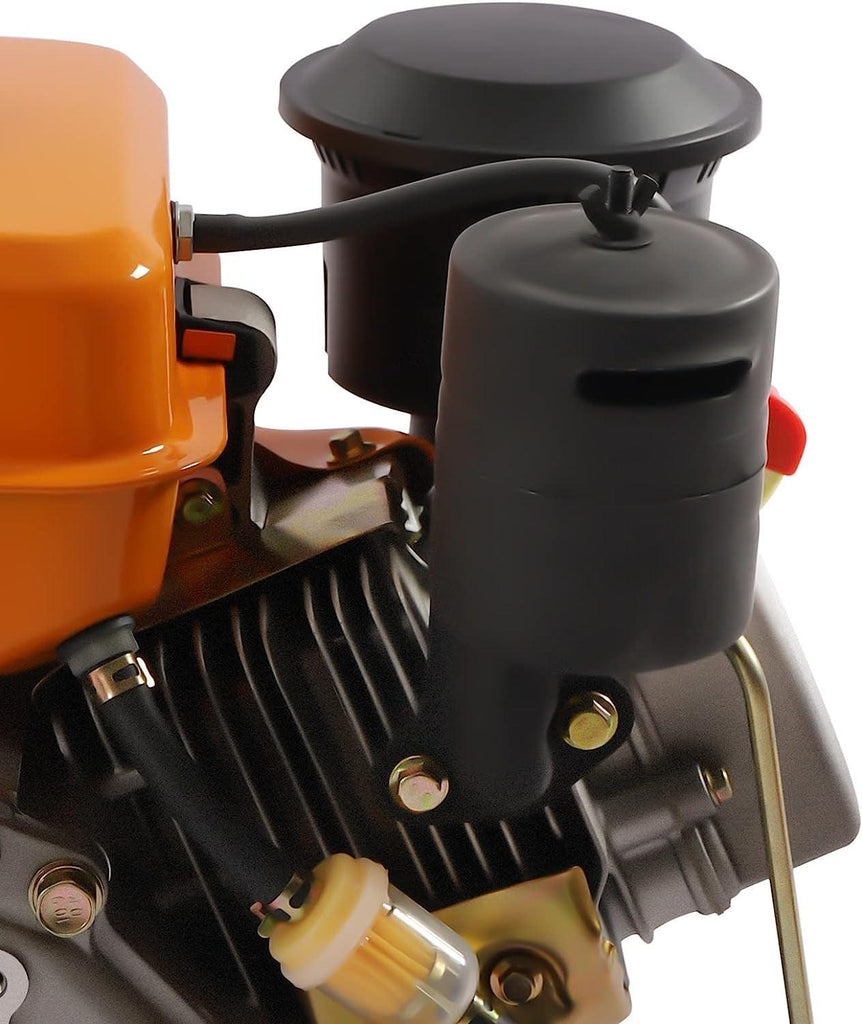 3000RPM 3HP Diesel Engine, 196CC 4 Stroke Single Cylinder Air Cooling Diesel Engine Manual Recoil Start System Diesel Motor