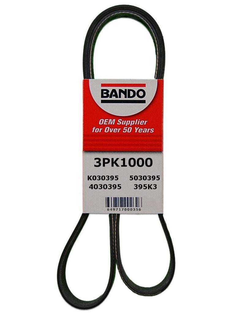 Bando Accessory Drive Belt for 240SX, M30, 300ZX, 200SX 3PK1000