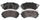 Advics AD0422: Disc Brake Pad Set