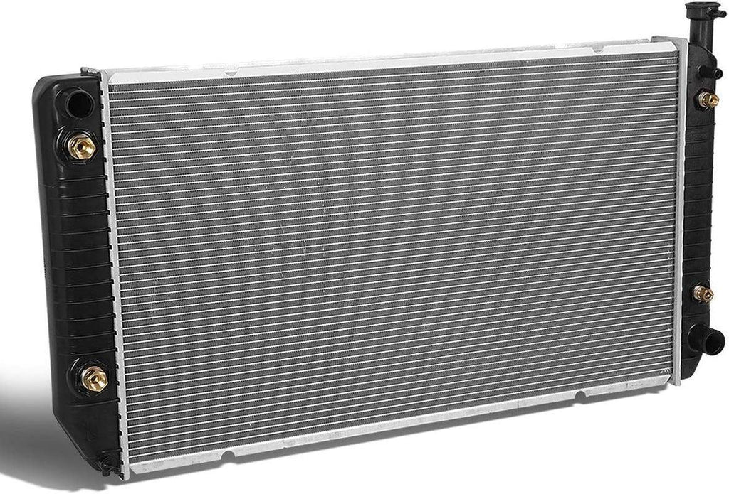 OEM-RA-1521 Factory Style Aluminum Cooling Radiator Compatible with 94-00 C/K 2500 3500, 34" W X 19-1/2" H X 2-1/8" D, 1-5/16" Inlet / 1-5/16" Outlet