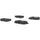 Centric Rear Disc Brake Pad for Fiesta, Focus (102.08860)