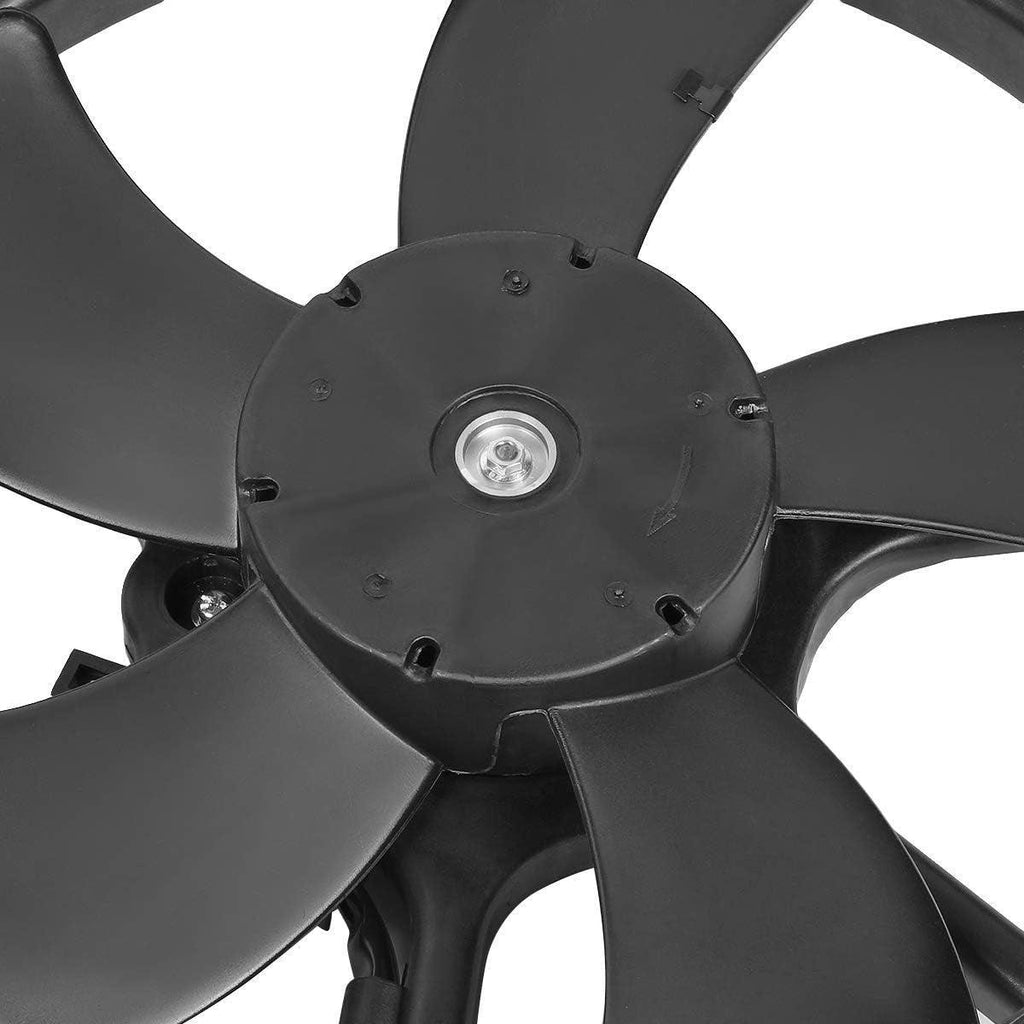 OEM-RF-0246 Factory Style Radiator Cooling Fan Assembly Cooling Efficiency Improved Direct Replacement [Compatible with 03-06 Nissan 350Z]