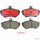 Brembo Front Disc Brake Pad Set for 01-02 Cabrio (P85032N)