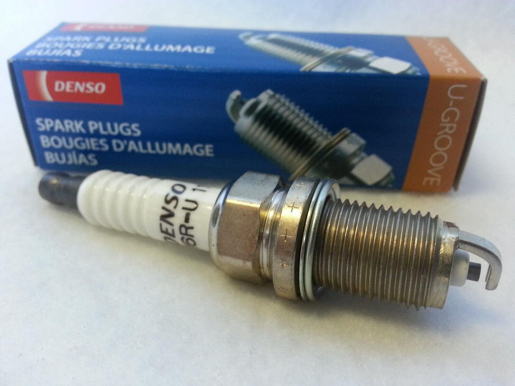 4X DENSO K20PR-U (3145 ) U-Groove Resistor Spark Plug