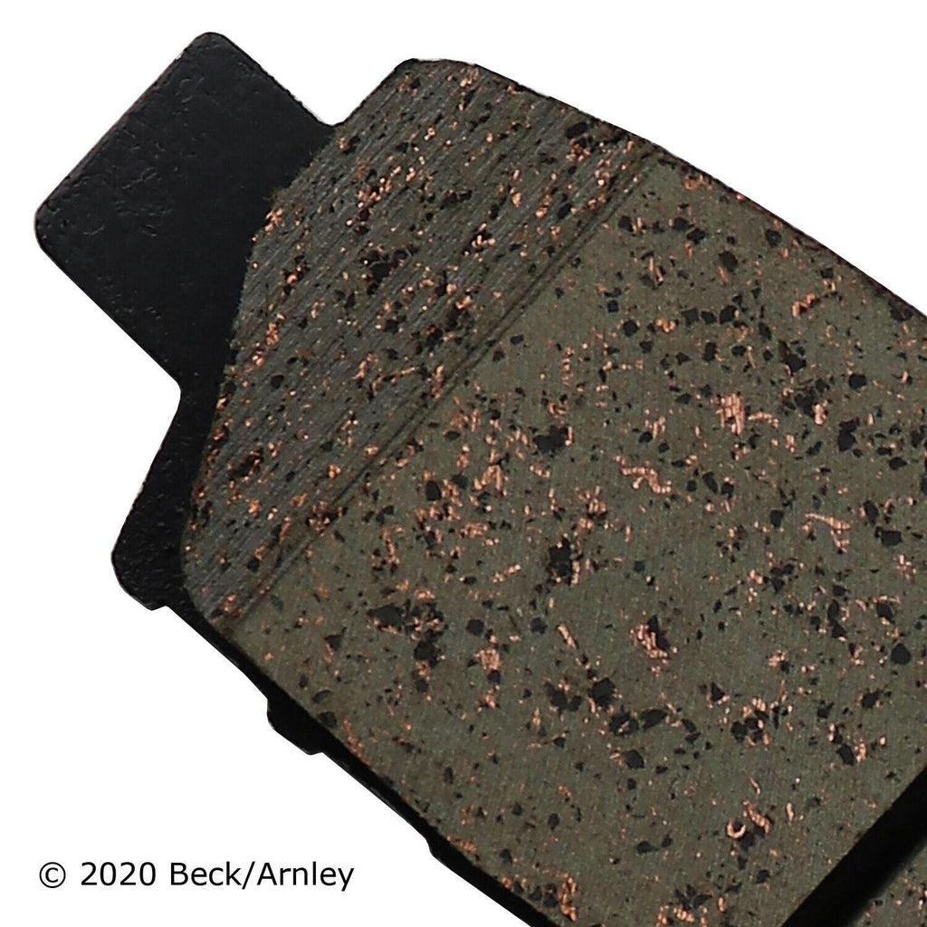 Beck Arnley Rear Disc Brake Pad Set for Prizm, Corolla, Avalon (089-1534)