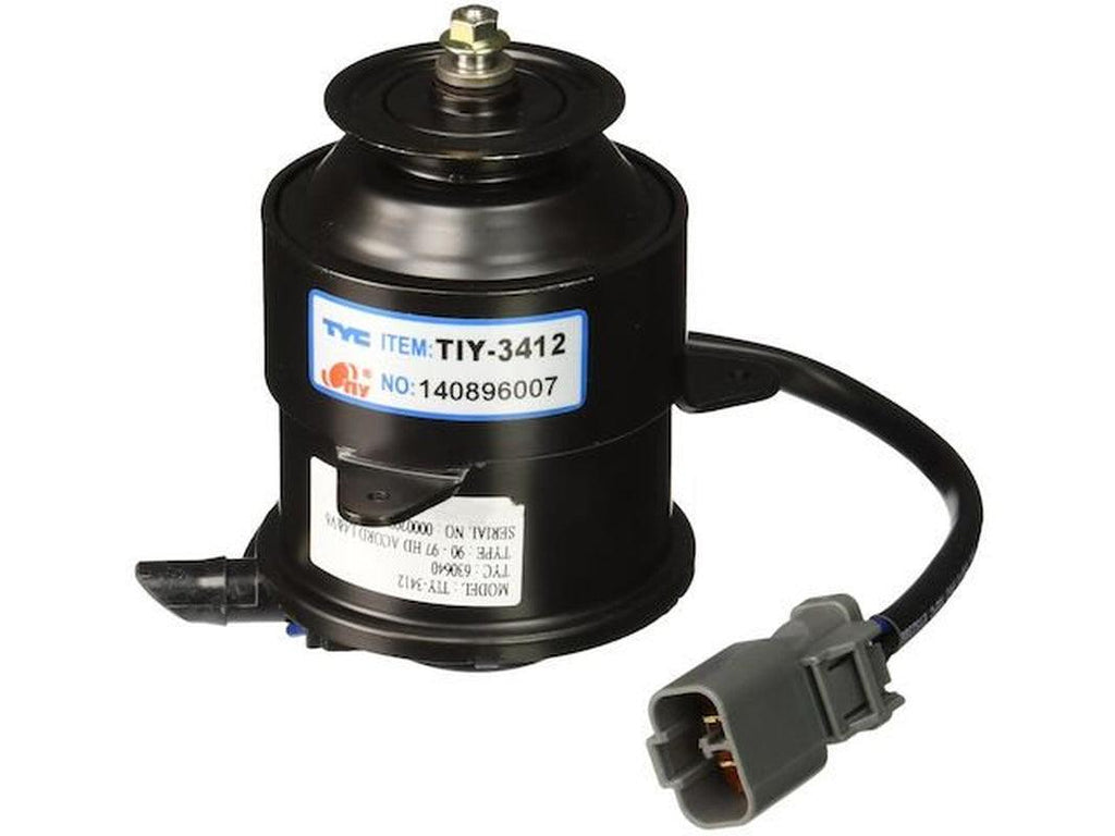 Left Auxiliary Fan Motor - Compatible with 1990 - 1997 Honda Accord 1991 1992 1993 1994 1995 1996