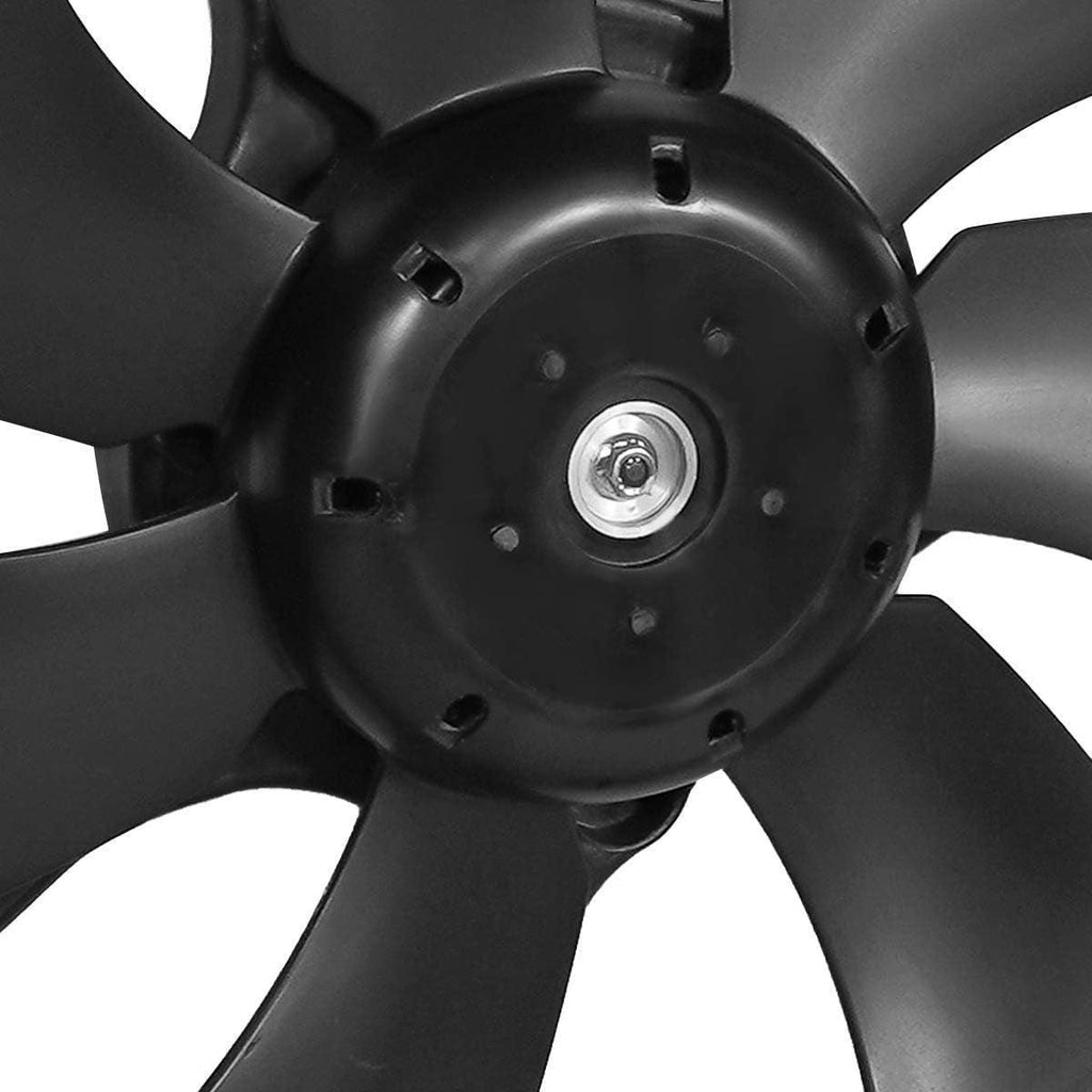 OEM-RF-0238 Factory Style Radiator Cooling Fan Cooling Efficiency Improved Direct Replacement [Compatible with 2005-2018 Frontier / 2005-2012 Pathfinder / 2005-2015 Xterra],Black