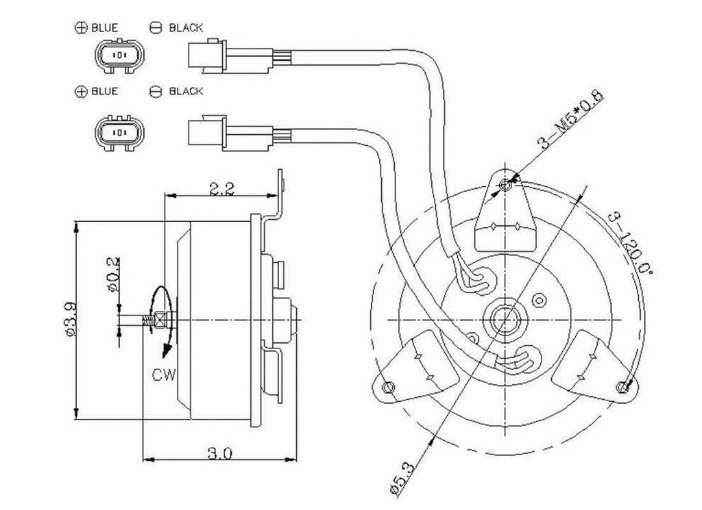 630380 RADIATOR FAN