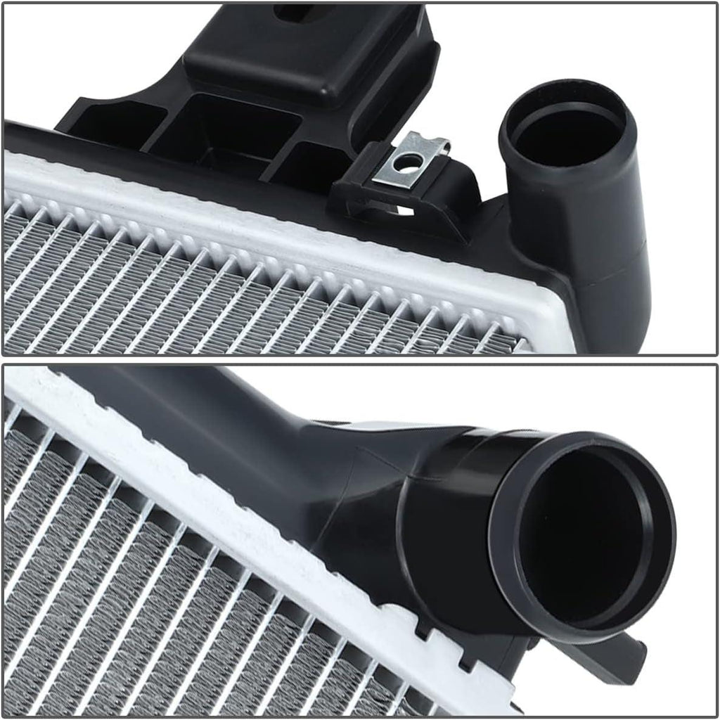 OEM-RA-13181 OE Style 1-Row Aluminum Cooling Radiator Compatible with 2007-2010 Grand Cherokee 3.0L Turbo Diesel