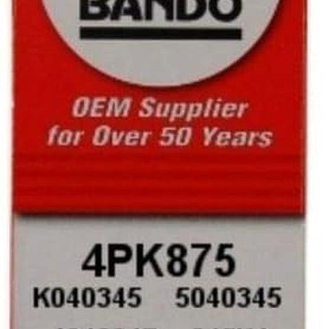 Ban.Do 4PK875 OEM Quality Serpentine Belt