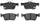 ADVICS AD2102 Disc Brake Pad Set