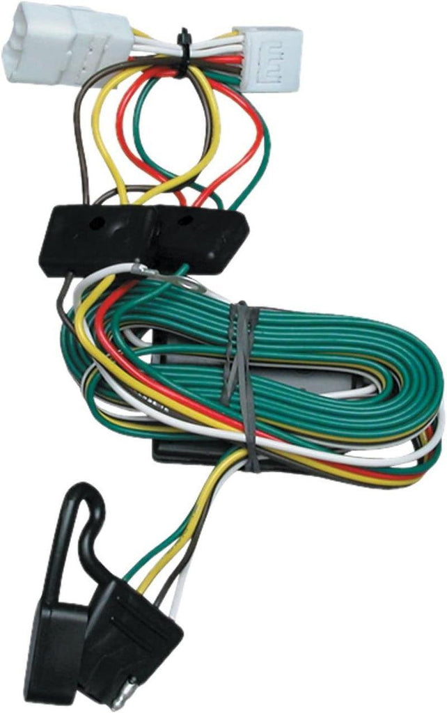 T-One® T-Connector Harness, 4-Way Flat, Compatible with Select Jeep Cherokee, Black
