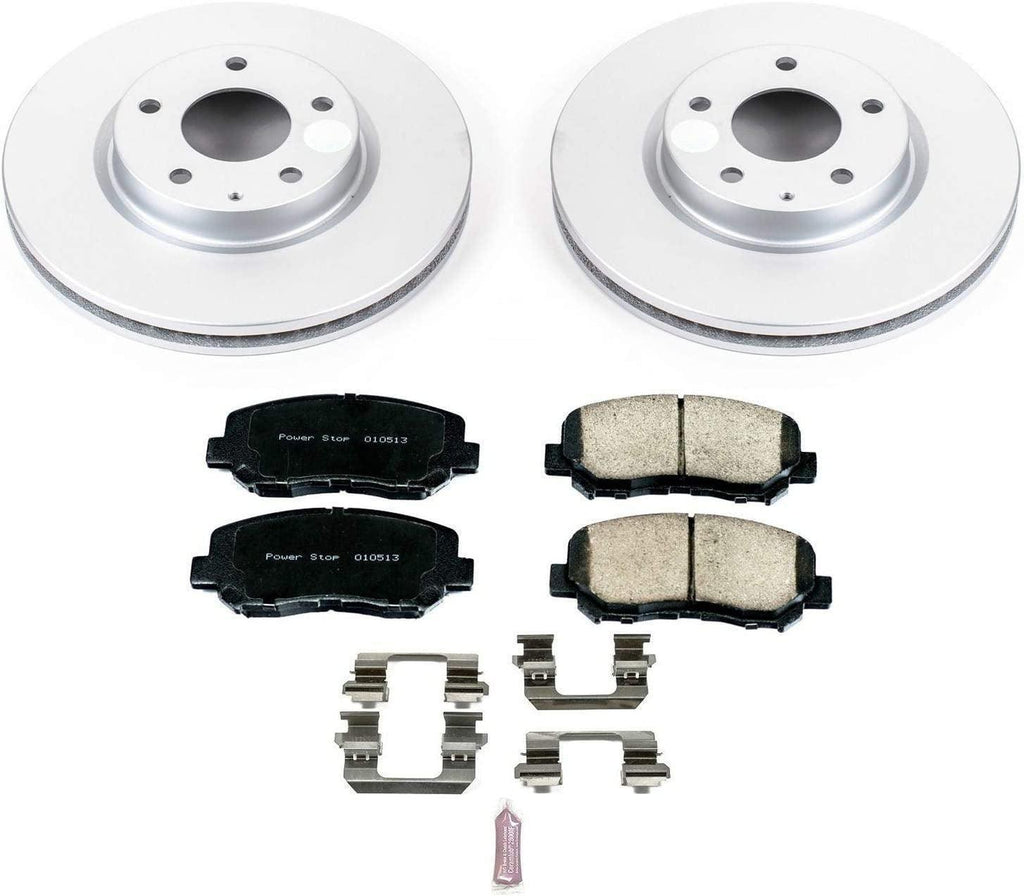 CRK6967 Front Z17 Evolution Geomet® Coated Brake Kit