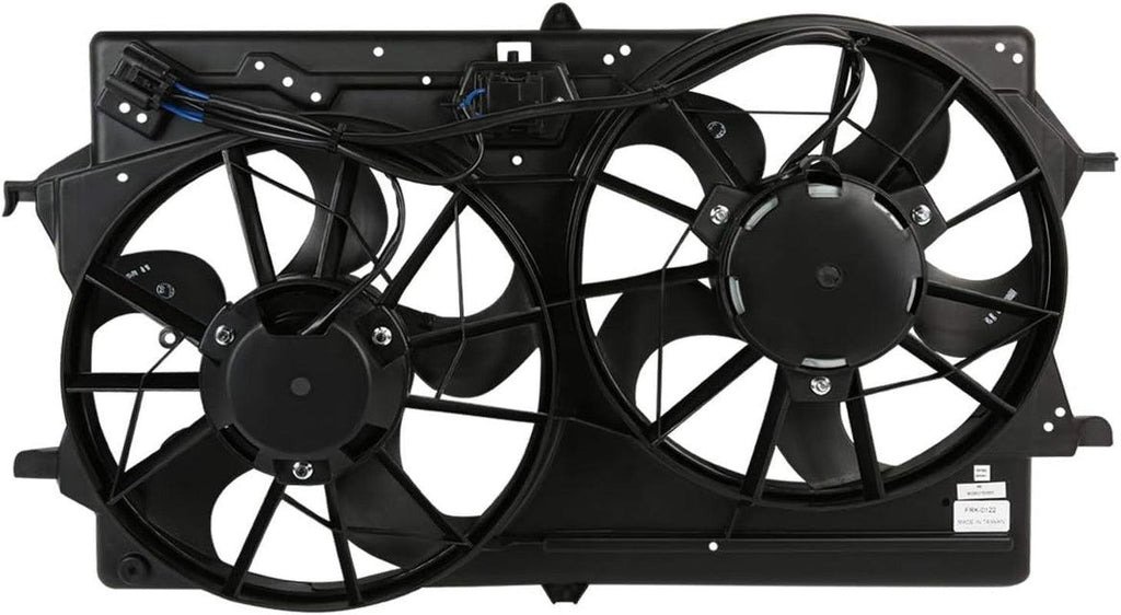OEM-RF-0088 Factory Style Radiator Cooling Fan Assembly Cooling Efficiency Improved Direct Replacement [Compatible with 00-02 Ford Focus]