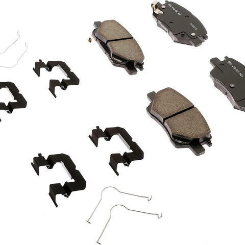 Gold 17D1844CHF1 Ceramic Front Disc Brake Pad Kit