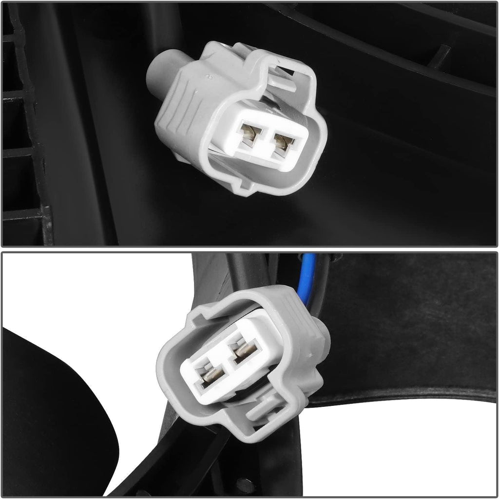 OEM-RF-0833 Factory Style Radiator Cooling Fan Assembly Compatible with 2003-2006 Outlander