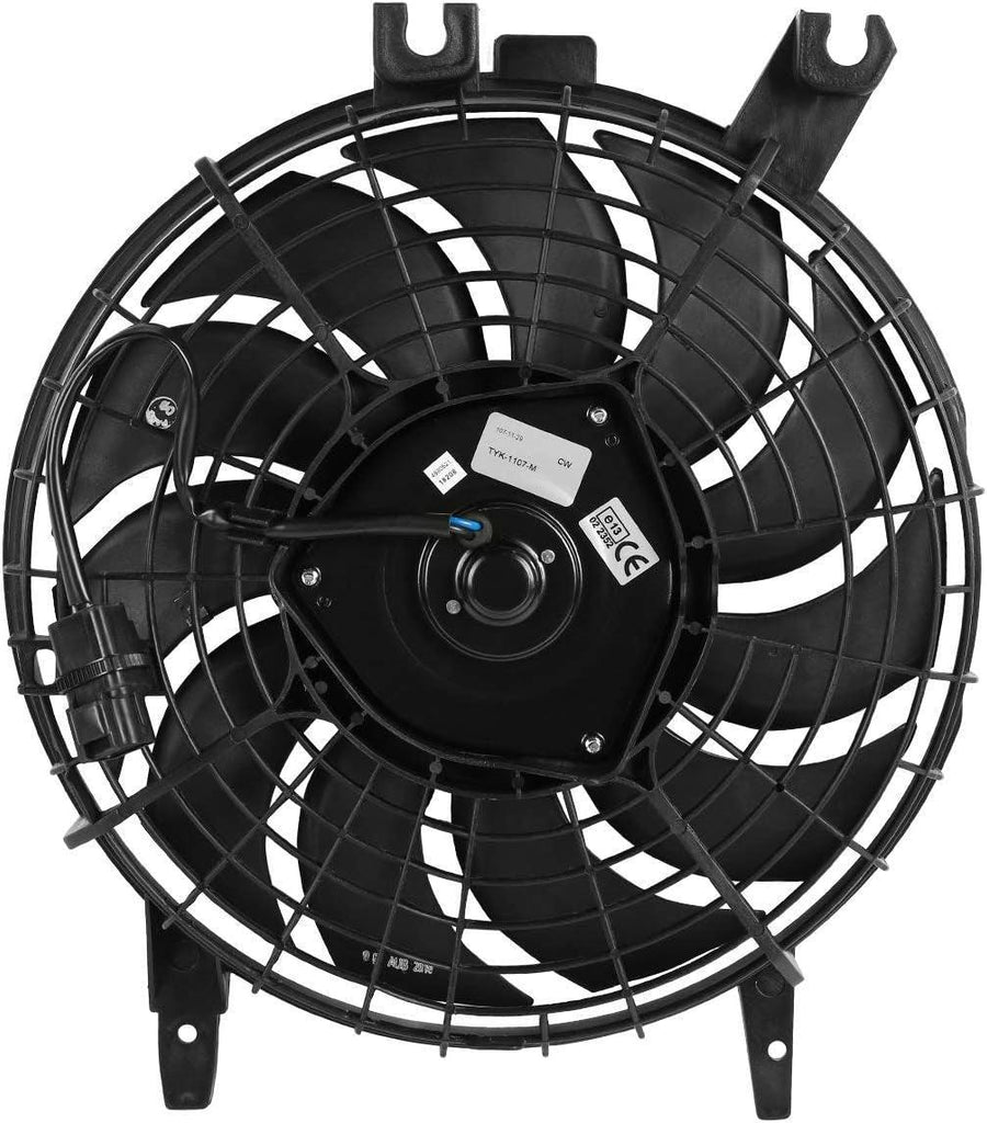 OEM-RF-0267 Factory Style Radiator Cooling Fan Assembly Cooling Efficiency Improved Direct Replacement [Compatible with 1993-1997 Prizm / 1993-1997 Corolla]