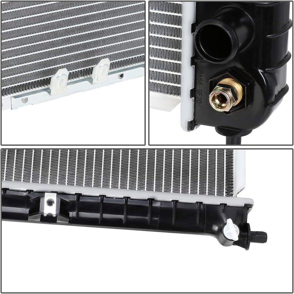 OEM-RA-1889 OE Style Aluminum Core Radiator Compatible with 97-00 Silhouette/Venture, 97-99 Regal/Century, 3.1L 3.4L 3.8 L, 30-1/2" W X 15" H X 5/8" D, 1-5/16" Inlet, 1/5/16" Outlet