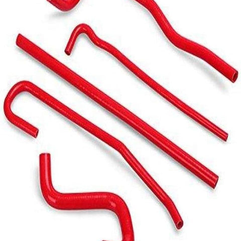MMHOSE-VET-97ANCRD Ancillary Hose Kit Compatible with Chevrolet C5 Corvette Z06 1997-2004 Red