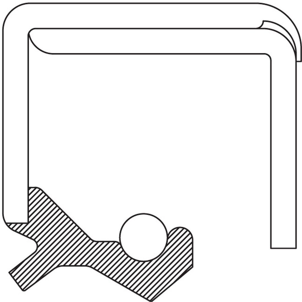 Wheel Seal for C10 Panel, C10 Pickup, K10 Pickup, P10 Series+More 414045