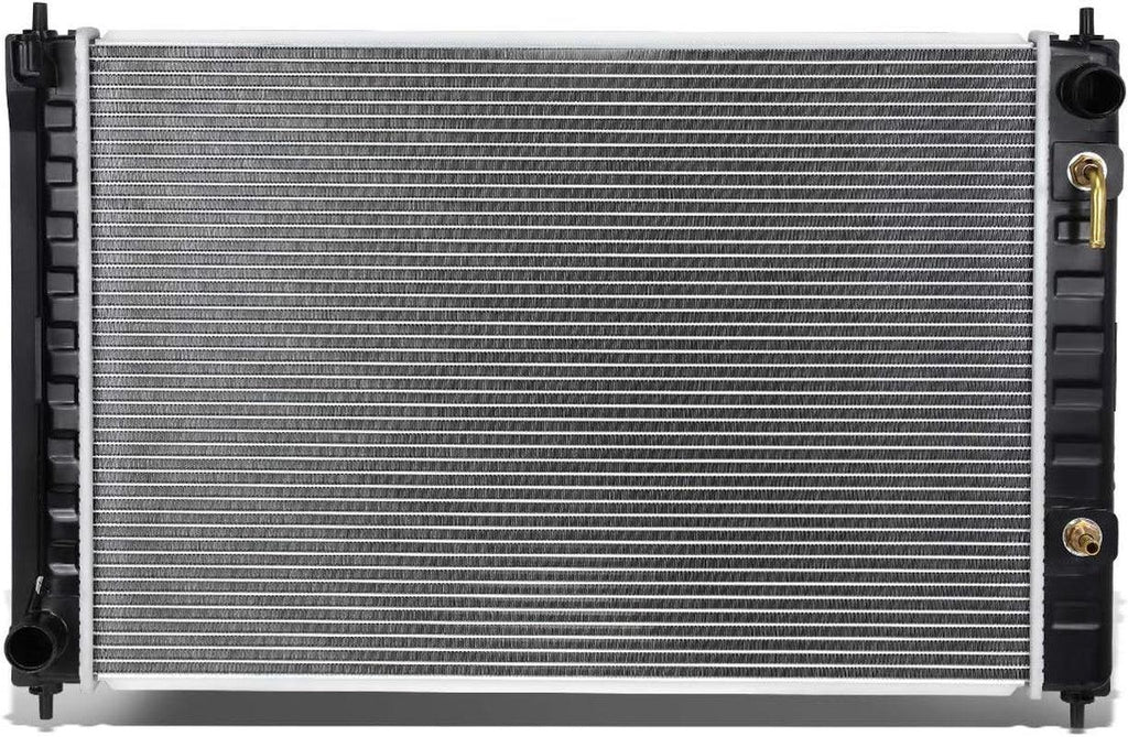 OEM-RA-13039 1-Row OE Style Aluminum Core Radiator Compatible with 09-14 Murano / 11-16 Quest, 26-7/16" W X 18-1/16" H X 1" D, 1-3/8" Inlet, 1-3/8" Outlet