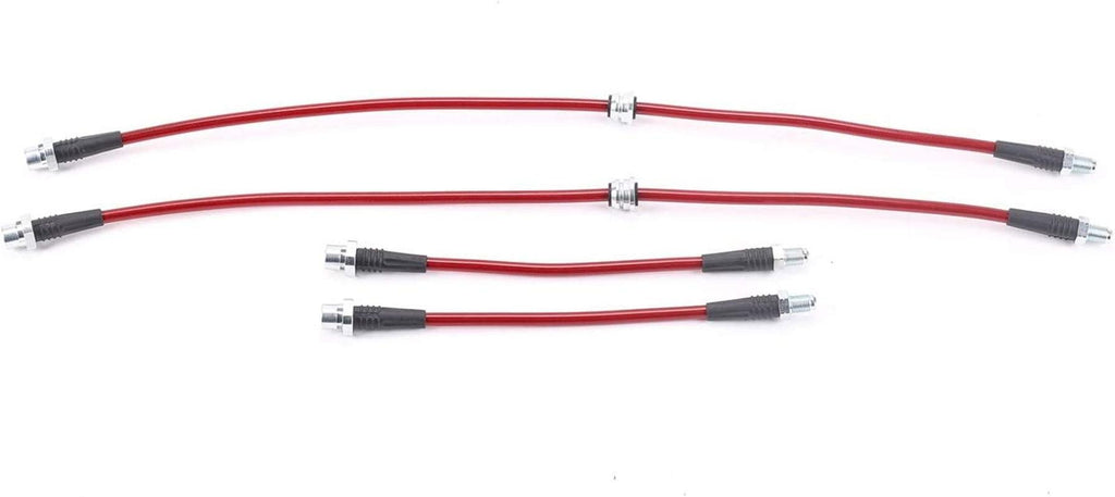BH00031 Stainless Steel Brake Hose Kit- Front & Rear