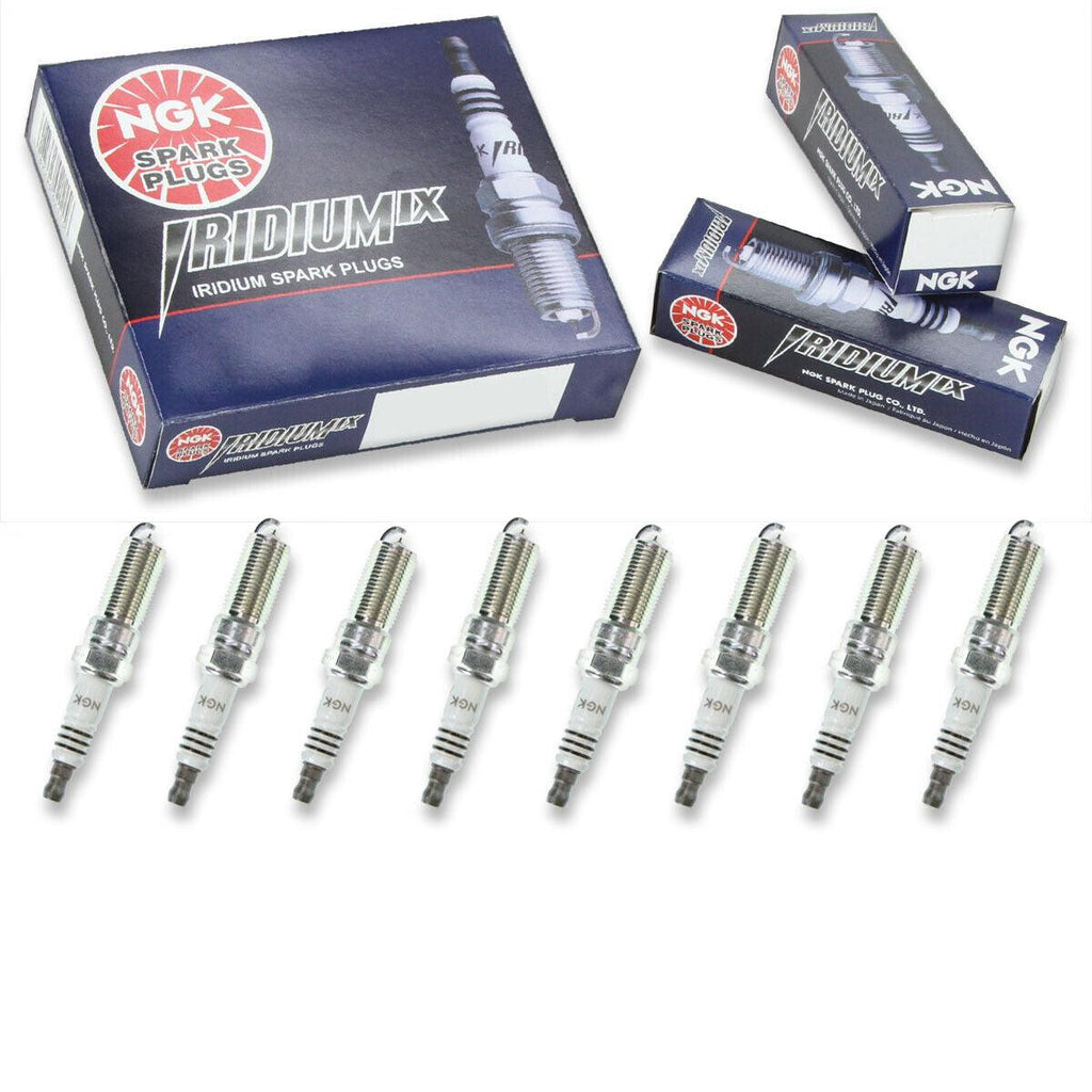 8 Pcs NGK Iridium IX Spark Plugs for 2011-2017 Ford F-150 5.0L V8 5.0L - Ml