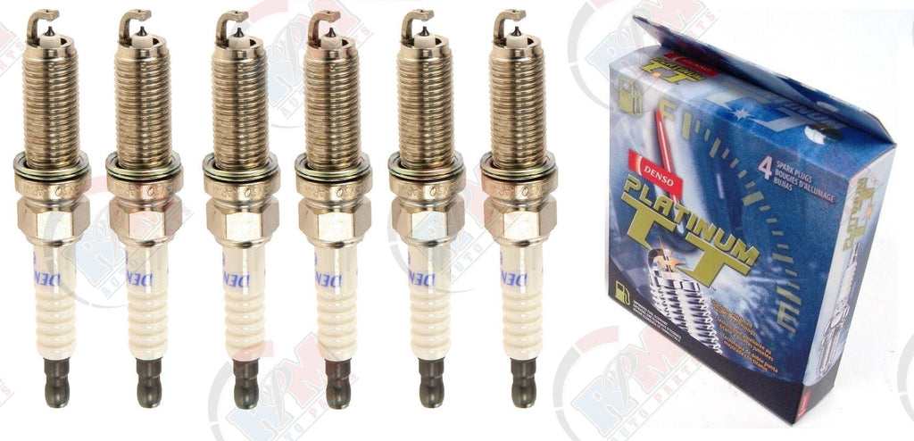 DENSO "PLATINUM" TT Spark Plugs (Set of 6) for 2003-2006 Nissan 350Z 3.5L V6